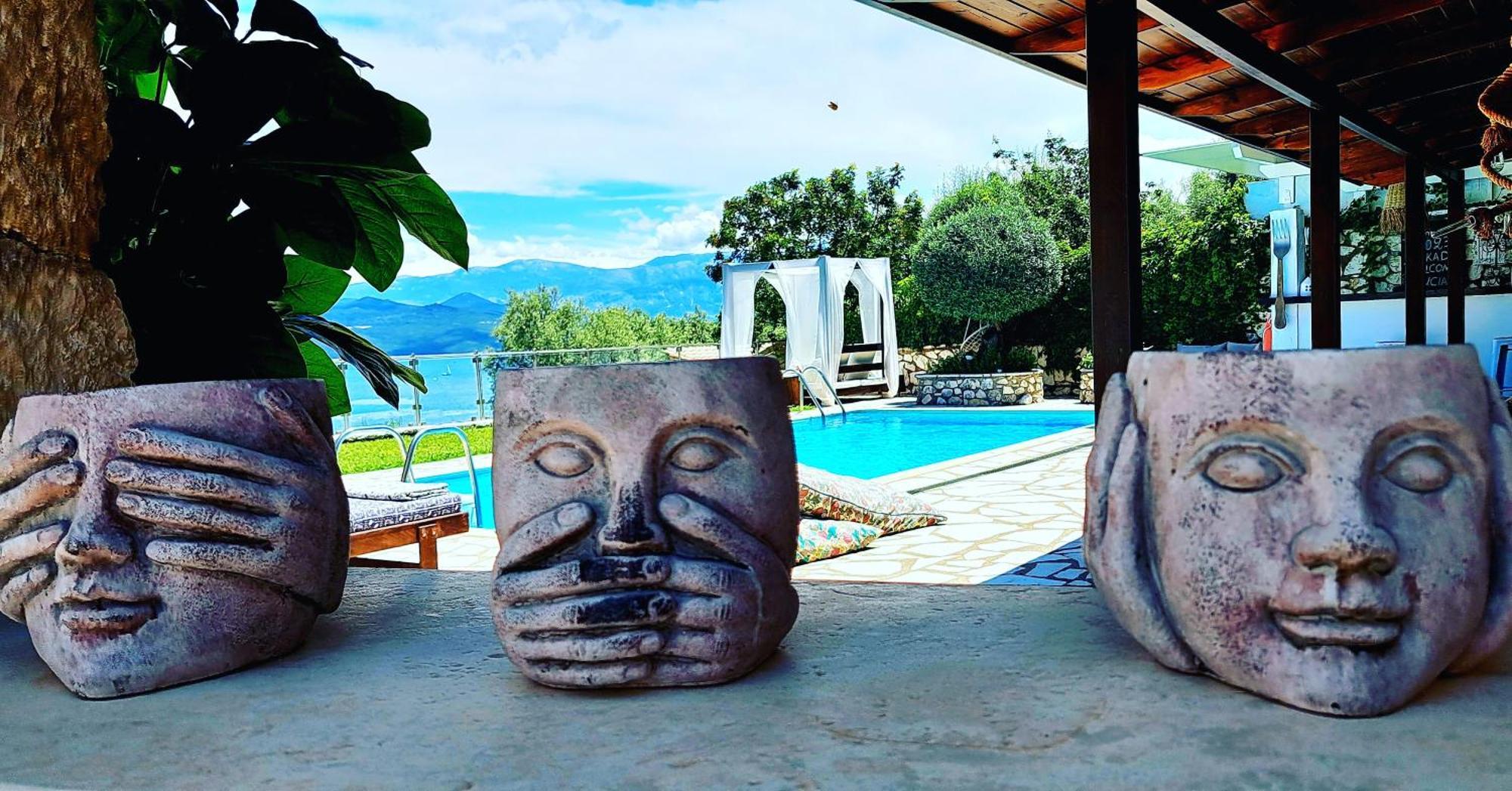 Luxury Villa Athina Nikiana Buitenkant foto