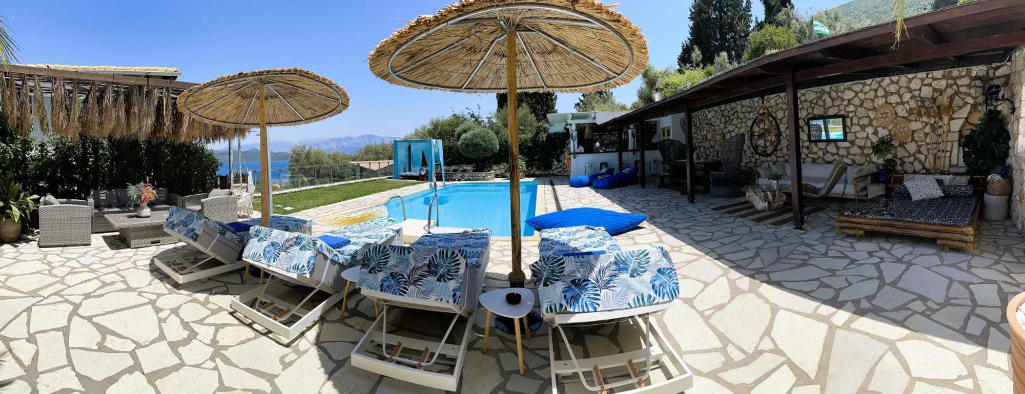 Luxury Villa Athina Nikiana Buitenkant foto